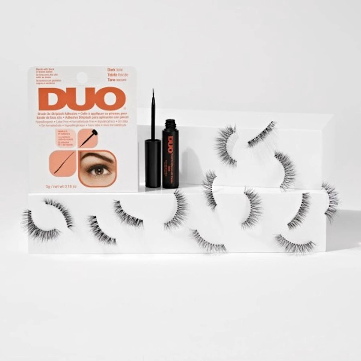 DUO - Brush-On Lash Adhesive Wimperlijm - Dark 3 DUO - Brush-On Lash Adhesive Wimperlijm - Dark - Afbeelding 3