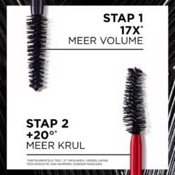 L'Oréal Paris PRO XXL LIFT 2-staps Mascara - Zwart - 12ml -Oogmake Up Winkel 1200x1200 17