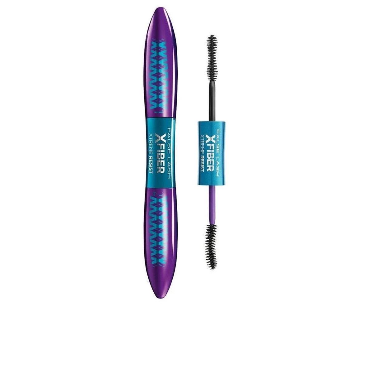 L'Oréal Paris False Lash Xfiber Xtreme Resist Mascara - Zwart - Waterproof 10 L'Oréal Paris False Lash Xfiber Xtreme Resist Mascara - Zwart - Waterproof - Afbeelding 10
