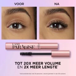 L’Oréal Paris - Lash Paradise Mascara - 01 Black - Zwarte Volume Mascara - 6.4 Ml (Paradise Extatic) 8 L’Oréal Paris - Lash Paradise Mascara - 01 Black - Zwarte Volume Mascara - 6.4 Ml (Paradise Extatic) -Oogmake Up Winkel 1200x1200 228