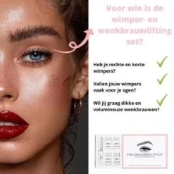 Mimlo Professionele Wimper & Wenkbrauw Lifting Set - Lash Lift Kit - Wimperlifting Set - Browlift - Permanente Wimper Kruller - Lash & Brow Lift Kit -Oogmake Up Winkel 1200x1200 273