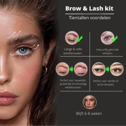 Mimlo Professionele Wimper & Wenkbrauw Lifting Set - Lash Lift Kit - Wimperlifting Set - Browlift - Permanente Wimper Kruller - Lash & Brow Lift Kit -Oogmake Up Winkel 1200x1200 274