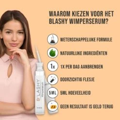 B’LASHY® Wimperserum - Wimper Groeimiddel - Wimper Serum Voor Sterke, Lange En Volle Wimpers - 5 Ml -Oogmake Up Winkel 1200x1200 286