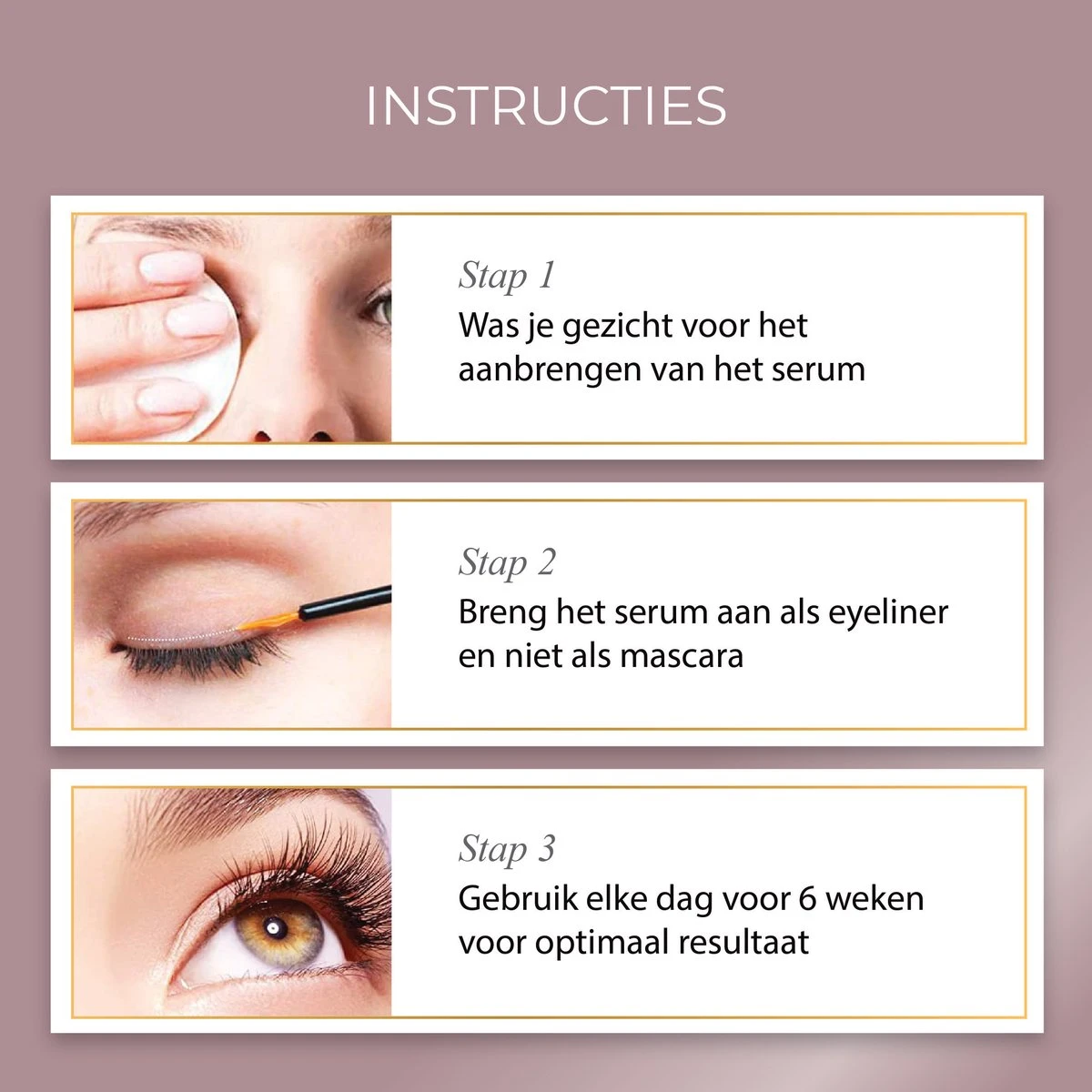 UGenics Wimperserum - Wimper Groei - Lash Serum - Eyelash & Wenkbrauw Serum - 5 Ml 3 UGenics Wimperserum - Wimper Groei - Lash Serum - Eyelash & Wenkbrauw Serum - 5 Ml - Afbeelding 3
