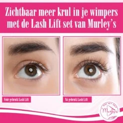 MURLEY'S Lashlift Set Met Wimperverf & Wenkbrauwverf, Met Zwarte Verf -Oogmake Up Winkel 1200x1200 340