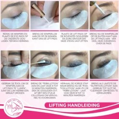 MURLEY'S Lashlift Set Met Wimperverf & Wenkbrauwverf, Met Zwarte Verf -Oogmake Up Winkel 1200x1200 341