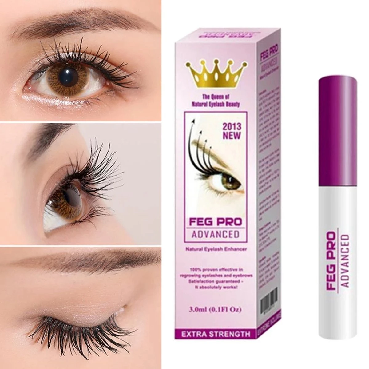 Merkloos FEG Pro Geavanceerde Wimpeserum | Wimper Groei Booster | Wimper Behandelingen | Serum Enhancer | Originele Feg Eyelash Enhancer Eyelash Serum Eyebrow Enhancer Eyebrow Serum 7 Merkloos FEG Pro Geavanceerde Wimpeserum | Wimper Groei Booster | Wimper Behandelingen | Serum Enhancer | Originele Feg Eyelash Enhancer Eyelash Serum Eyebrow Enhancer Eyebrow Serum - Afbeelding 7