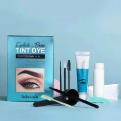 2 In 1 - Henna Wenkbrauwverf En Wimperverf - Zwart - Henna Brows - DIY Henna Brows Kit - Starterspakket Met Vele Extra's - 30 Ml -Oogmake Up Winkel 1200x1200 401