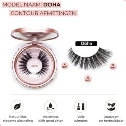 M5 Magnetische Wimpers - Nepwimpers - Model: Doha -Oogmake Up Winkel 1200x1200 641