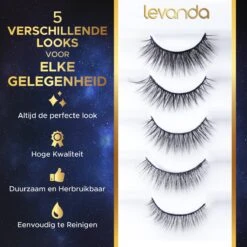 Nep Wimpers Met Magnetische Eyeliner Zwart - Wimperextensions Magnetic Lashes - Valse Wimpers Magneet Potlood En Applicator -Oogmake Up Winkel 1200x1200 665