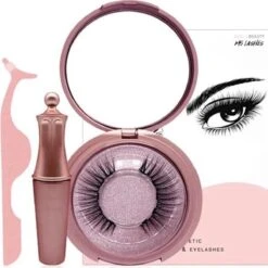 Nepwimers Zonder Lijm | Magnetische Wimpers | Eyeliners | Diamond Wimpers | Pincet | Wimperset | Model Diamond | Fake Lashes | M5 Lashes Diamond Set | Herbruikbare Wimpers | 3D Wimpers | Kit | Waterbestendig | Natuurlijke Wimpers | Waterproof -Oogmake Up Winkel 1200x1200 700