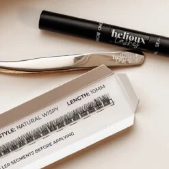 Helioux® - Quicklashes Nepwimpers - DIY Wimpersextensions Voor Thuis - 8mm - Blijven 5+ Dagen Zitten - Complete Set Incl. Wimpers, Lijm, Remover, Pincet - Herbruikbaar - Falscara -Oogmake Up Winkel 1200x1200 717