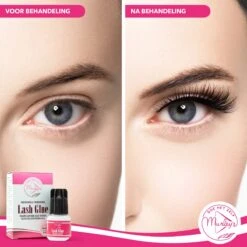 MURLEY'S Wimperlijm- Wimperextensions Lijm - Lash Glue - Zwart - Eenmalig Aanbrengen Voor Wekenlang Plezier - Perfecte Wimpers 12 MURLEY'S Wimperlijm- Wimperextensions Lijm - Lash Glue - Zwart - Eenmalig Aanbrengen Voor Wekenlang Plezier - Perfecte Wimpers -Oogmake Up Winkel 1200x1200 757