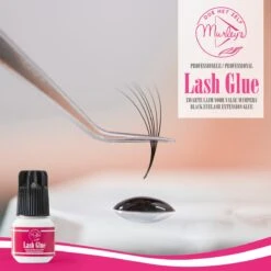 MURLEY'S Wimperlijm- Wimperextensions Lijm - Lash Glue - Zwart - Eenmalig Aanbrengen Voor Wekenlang Plezier - Perfecte Wimpers 13 MURLEY'S Wimperlijm- Wimperextensions Lijm - Lash Glue - Zwart - Eenmalig Aanbrengen Voor Wekenlang Plezier - Perfecte Wimpers -Oogmake Up Winkel 1200x1200 758