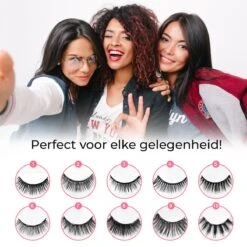 Mina Beauty Magnetische Wimpers – Magnetic Lashes - Wimperset (10 Stuks) Met 2 Magnetische Eyeliners En Een Applicator 13 Mina Beauty Magnetische Wimpers – Magnetic Lashes - Wimperset (10 Stuks) Met 2 Magnetische Eyeliners En Een Applicator -Oogmake Up Winkel 1200x1200 775