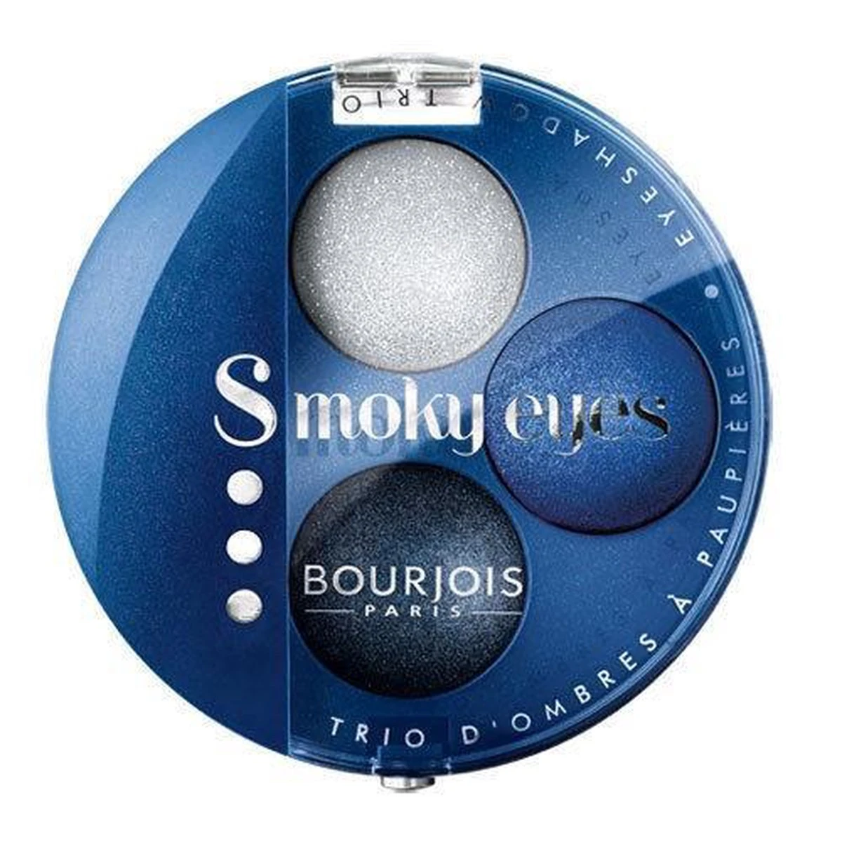 Bourjois Trio Smoky Eyes Oogschaduw - 15 Bleu Nuit 2 Bourjois Trio Smoky Eyes Oogschaduw - 15 Bleu Nuit - Afbeelding 2