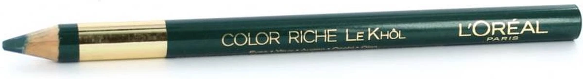 L'Oréal Color Riche Le Khol Oogpotlood - 116 Rainforest Green 1 L'Oréal Color Riche Le Khol Oogpotlood - 116 Rainforest Green