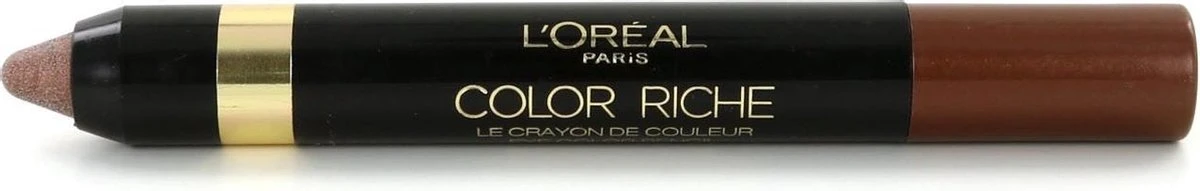 L'Oreal Paris Color Riche - 02 Enigmatic Brown - Bruin - Oogpotlood 1 L'Oreal Paris Color Riche - 02 Enigmatic Brown - Bruin - Oogpotlood