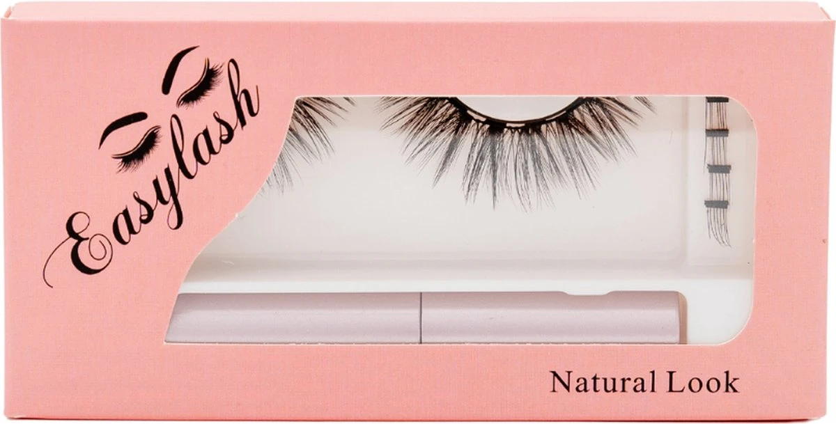 EasyLash Natural Look - Magnetische Wimpers Met Eyeliner – Nepwimpers – Wimperextentions – Wimpers – 1 Paar Wimpers Met Eyeliner – Natuurlijke Look 1 EasyLash Natural Look - Magnetische Wimpers Met Eyeliner – Nepwimpers – Wimperextentions – Wimpers – 1 Paar Wimpers Met Eyeliner – Natuurlijke Look