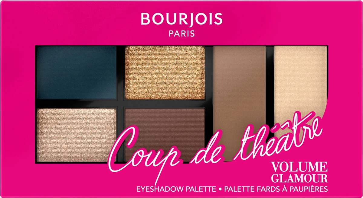 Bourjois Volume Glamour Coup De Coeur Oogschaduw Palette - 02 Cheeky Look 1 Bourjois Volume Glamour Coup De Coeur Oogschaduw Palette - 02 Cheeky Look