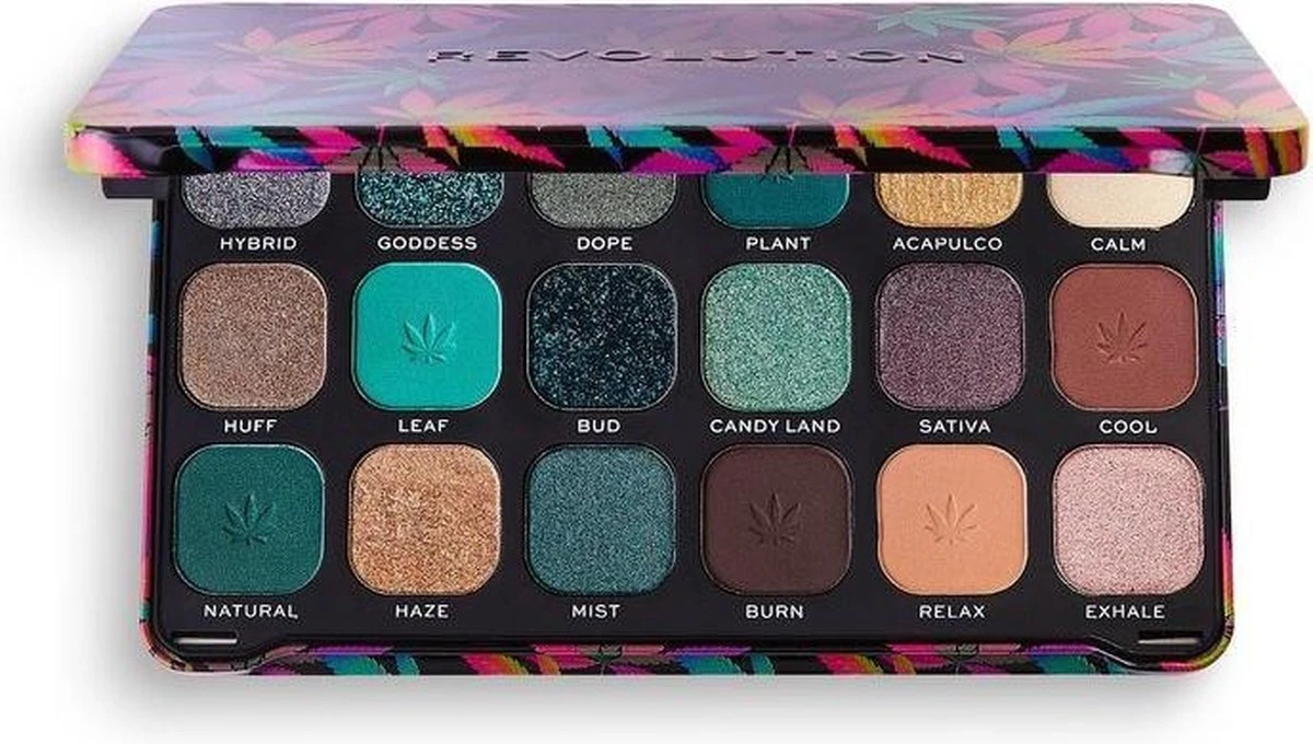 Makeup Revolution - Forever Flawless Chilled - Eyeshadow Palette 3 Makeup Revolution - Forever Flawless Chilled - Eyeshadow Palette - Afbeelding 3