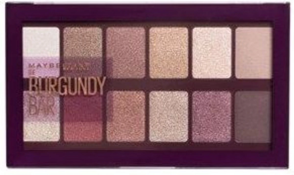 Maybelline The Burgundy Bar Oogschaduw En Highlighter Palette – Limited Edition 17 Maybelline The Burgundy Bar Oogschaduw En Highlighter Palette – Limited Edition - Afbeelding 17