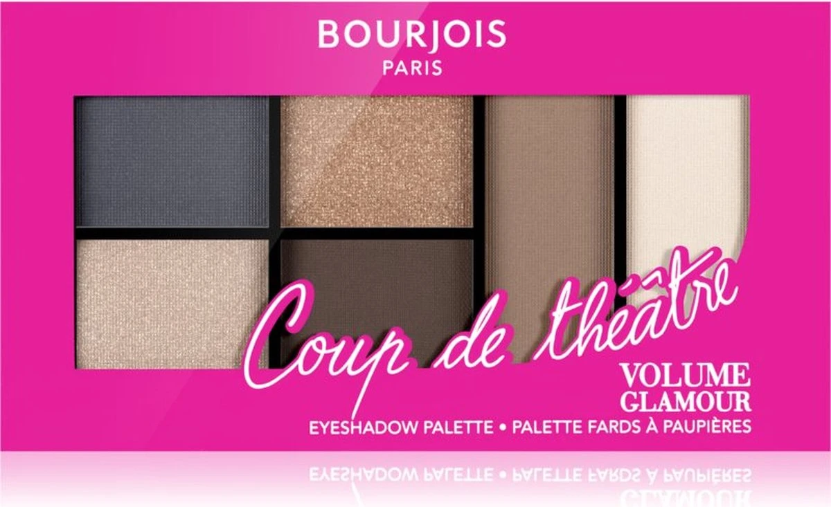 Bourjois Volume Glamour Coup De Coeur Oogschaduw Palette - 02 Cheeky Look 6 Bourjois Volume Glamour Coup De Coeur Oogschaduw Palette - 02 Cheeky Look - Afbeelding 6