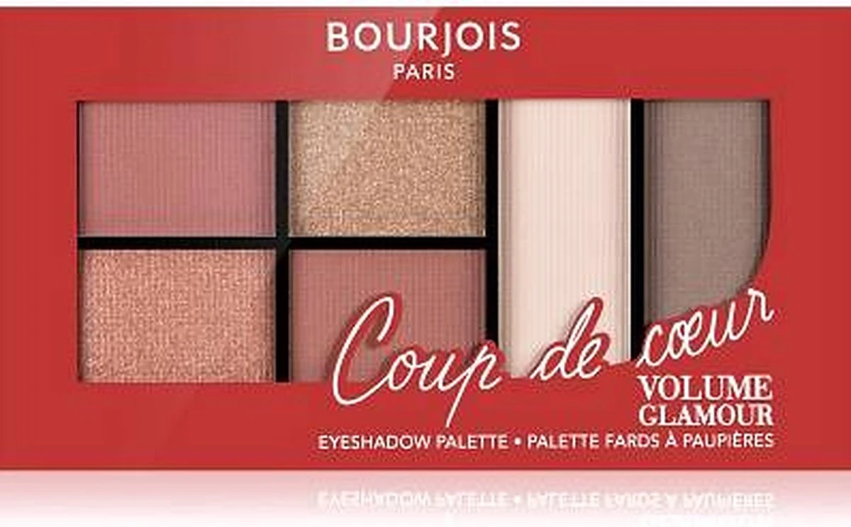 Bourjois Volume Glamour Coup De Coeur Oogschaduw Palette - 01 Intense Look 6 Bourjois Volume Glamour Coup De Coeur Oogschaduw Palette - 01 Intense Look - Afbeelding 6