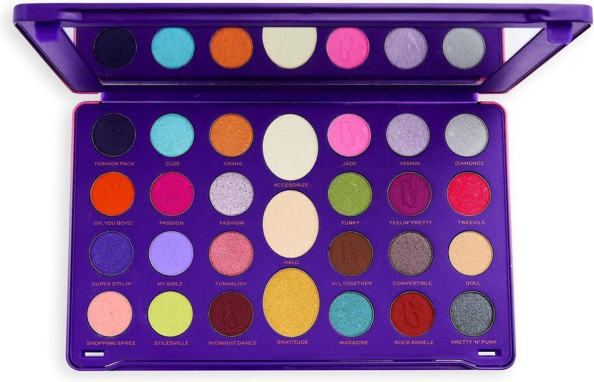Makeup Revolution X Bratz Limitless Eyeshadow Palette - Oogschaduw Palette 3 Makeup Revolution X Bratz Limitless Eyeshadow Palette - Oogschaduw Palette - Afbeelding 3