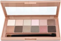 Maybelline The Blushed Nudes OogschaduwPalette - 12 Roze Nude Tinten -Oogmake Up Winkel 1200x812 3
