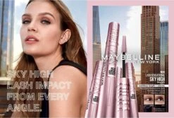 3x Maybelline Lash Sensational Sky High Mascara Waterproof Zwart 7,2 Ml -Oogmake Up Winkel 1200x815