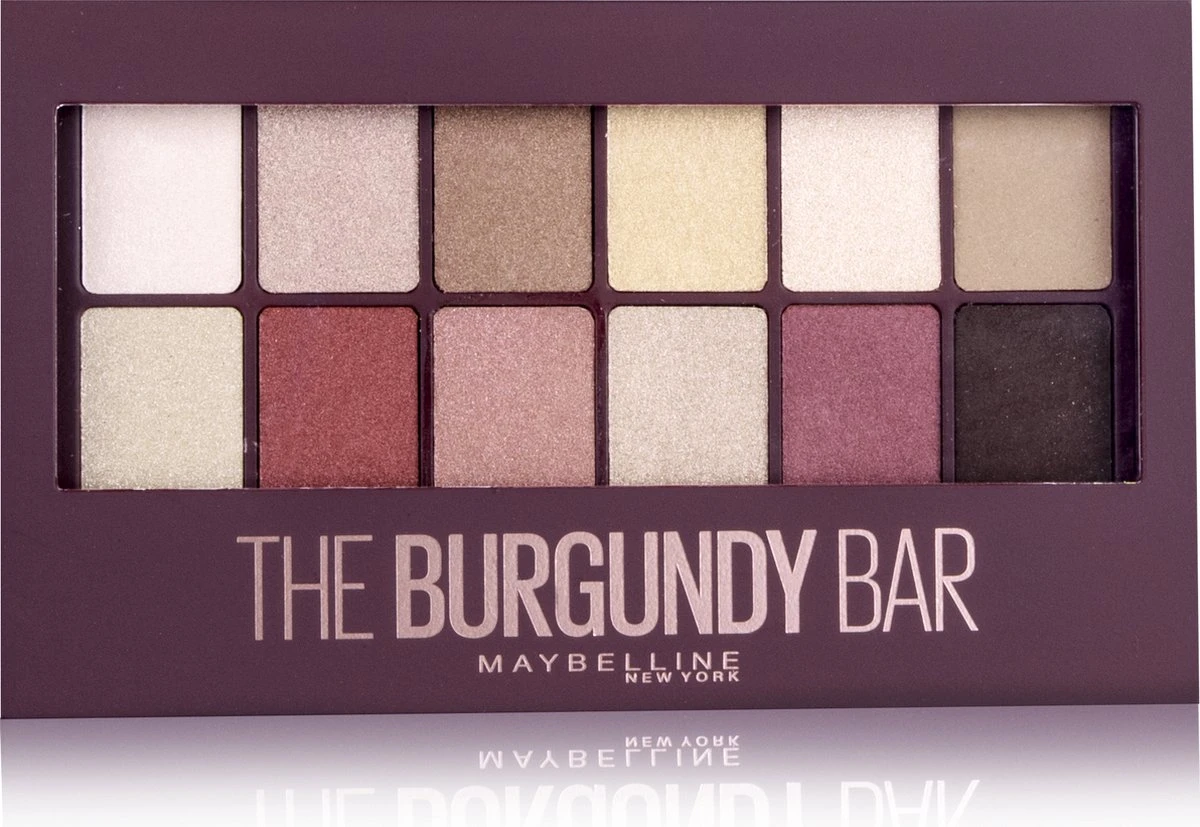Maybelline The Burgundy Bar Oogschaduw En Highlighter Palette – Limited Edition 11 Maybelline The Burgundy Bar Oogschaduw En Highlighter Palette – Limited Edition - Afbeelding 11