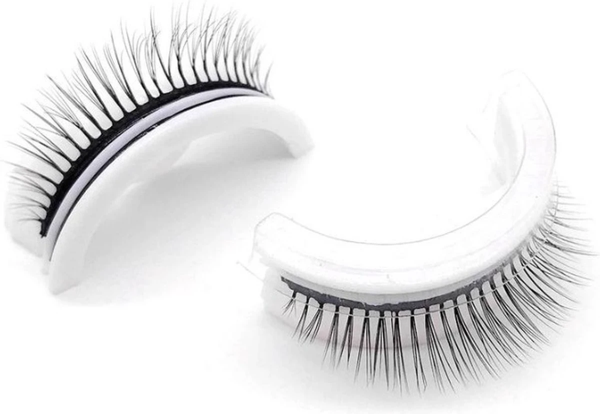 Nep Wimpers | Wimpers Zonder Lijm - Wasbaar- Waterbestendig - Windbestendig - Herbruikbaar - Extra Herbruikbare Plakrand-In Een Flits Mooi |||| 2 Nep Wimpers | Wimpers Zonder Lijm - Wasbaar- Waterbestendig - Windbestendig - Herbruikbaar - Extra Herbruikbare Plakrand-In Een Flits Mooi |||| - Afbeelding 2