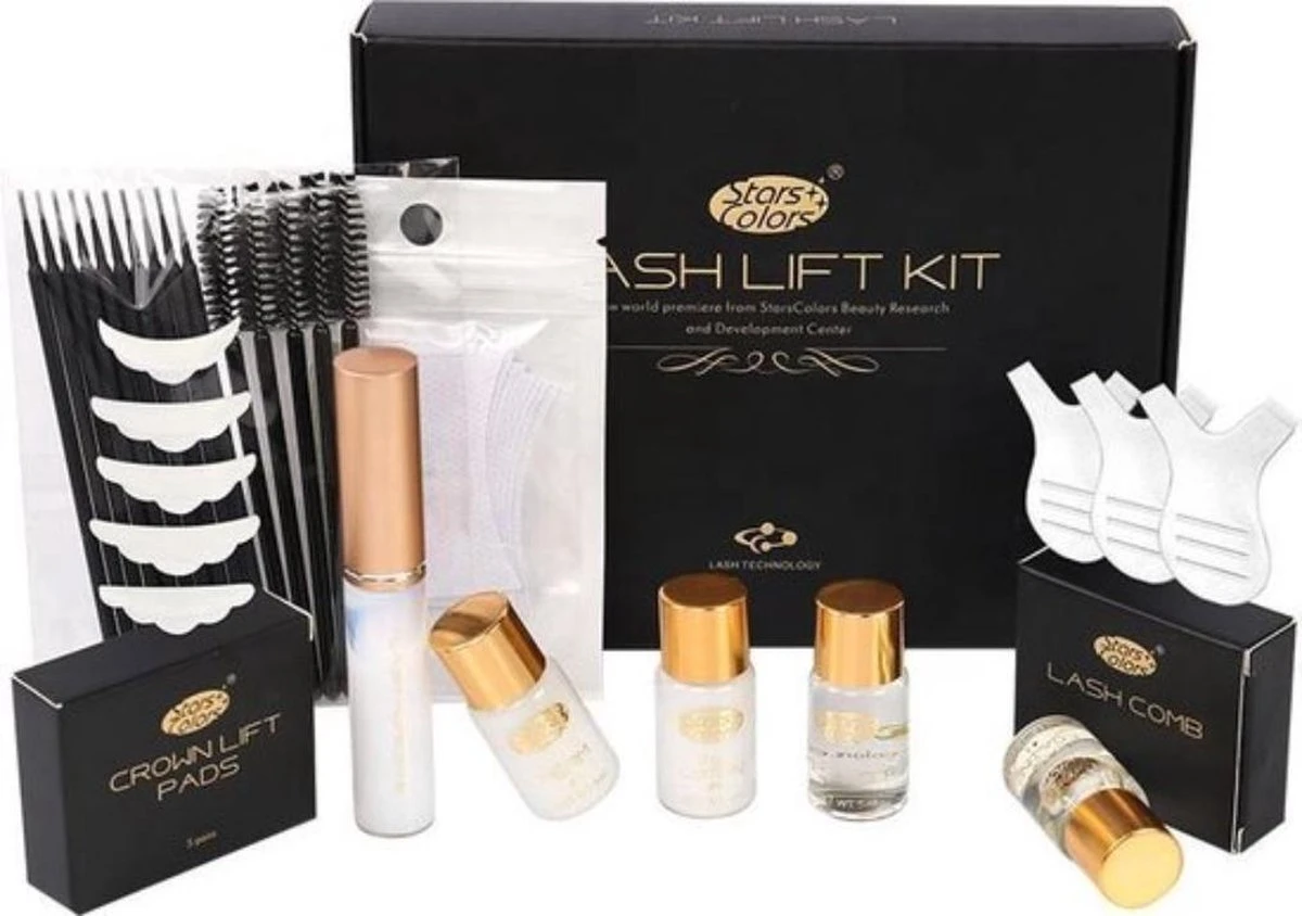 StarsColors® Professionele Wimperlifting Set - Populaire Lash Lift Set - Wimperkruller - Sterkere Wimpers - Wimperserum 1 StarsColors® Professionele Wimperlifting Set - Populaire Lash Lift Set - Wimperkruller - Sterkere Wimpers - Wimperserum