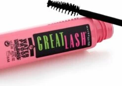 Maybelline Great Lash Waterproof Mascara - Zwart -Oogmake Up Winkel 1200x844