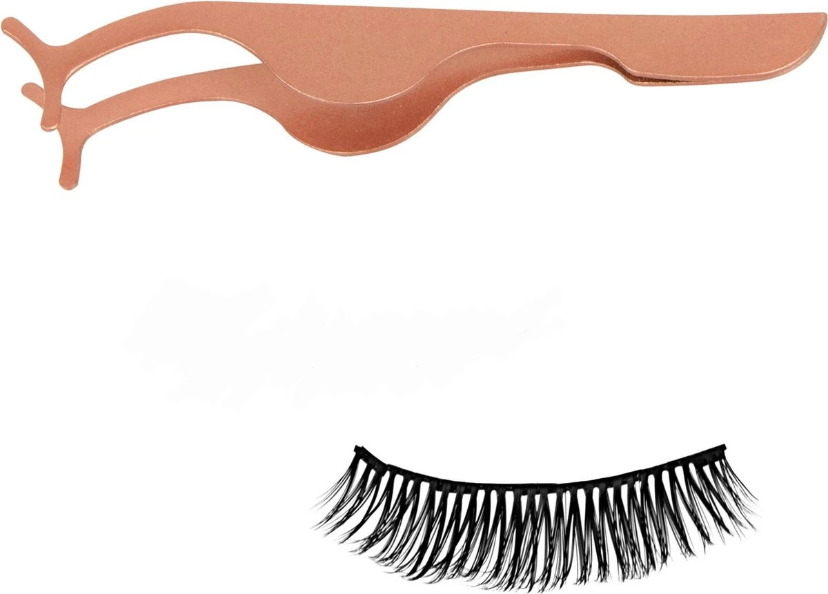 Mina Beauty Magnetische Wimpers – Magnetic Lashes - Wimperset (10 Stuks) Met 2 Magnetische Eyeliners En Een Applicator 4 Mina Beauty Magnetische Wimpers – Magnetic Lashes - Wimperset (10 Stuks) Met 2 Magnetische Eyeliners En Een Applicator - Afbeelding 4