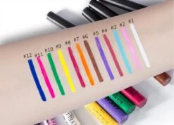 Handaiyan Liquid Eyeliner – 12 Verschillende Kleuren - Make Up – Set - Kleur - Cadeau - Kleuren - Waterproof & Langhoudend -Oogmake Up Winkel 1200x865 4