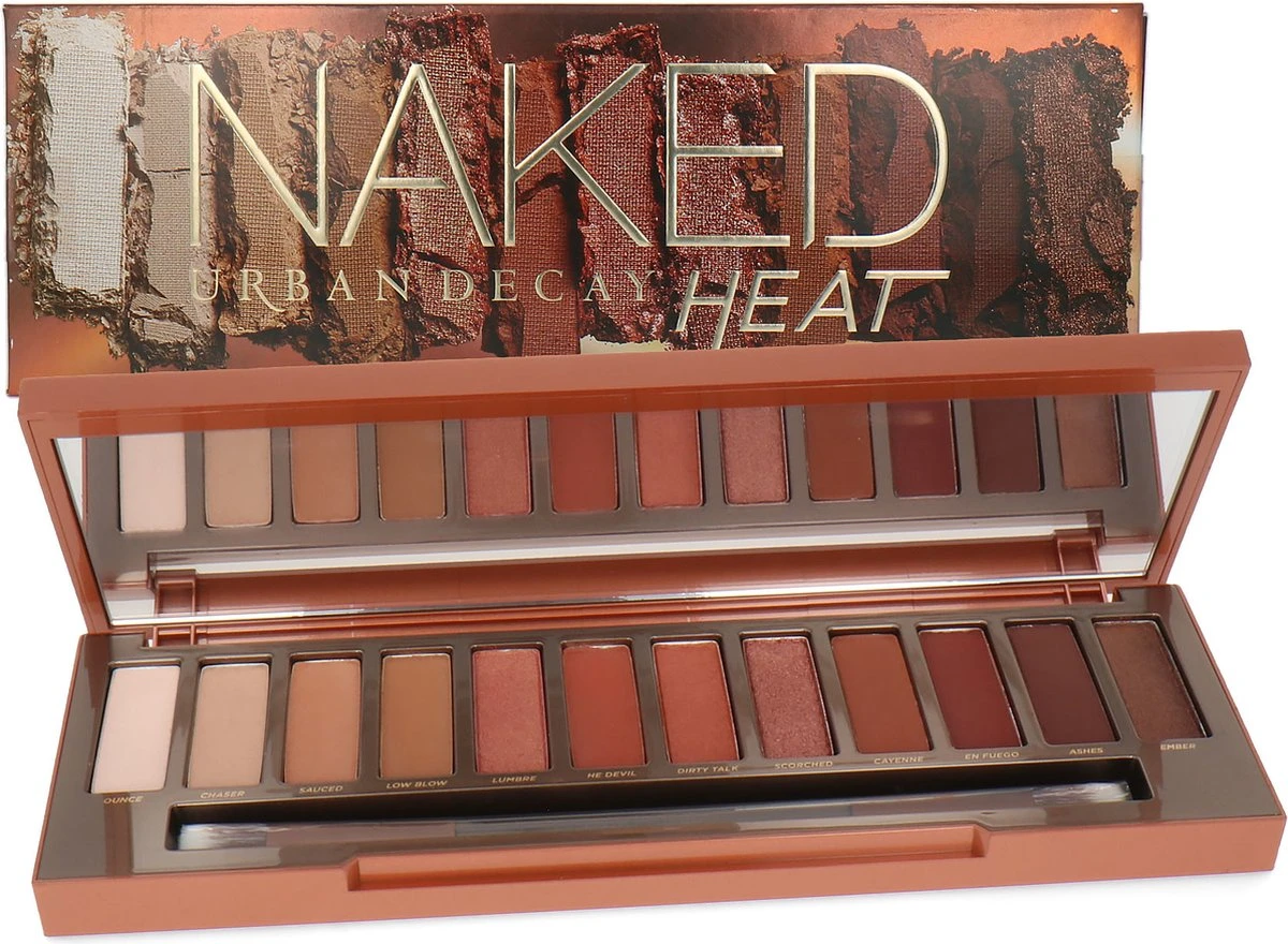 Urban Decay Naked Oogschaduw Palette - Heat 1 Urban Decay Naked Oogschaduw Palette - Heat
