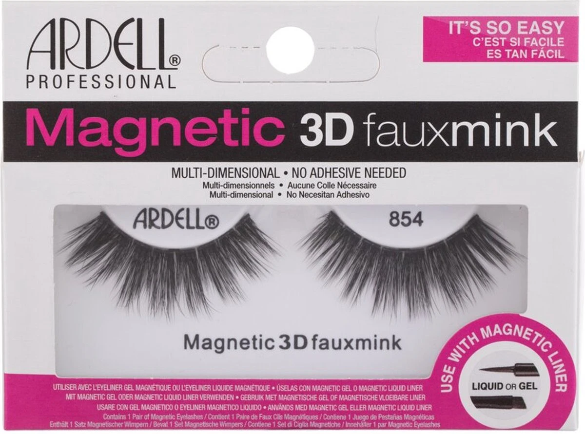 Ardell Magnetic Lash - 3D Faux Mink 854 10 Ardell Magnetic Lash - 3D Faux Mink 854 - Afbeelding 10