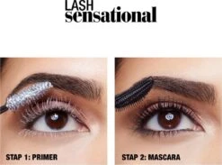Maybelline New York - Lash Sensational Mascara - Very Black Waterproof - 9.5 Ml 22 Maybelline New York - Lash Sensational Mascara - Very Black Waterproof - 9.5 Ml -Oogmake Up Winkel 1200x891