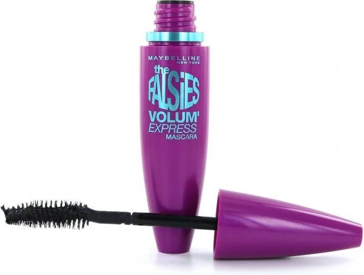 Maybelline Volum'Express Falsies - Zwart - Mascara 1 Maybelline Volum'Express Falsies - Zwart - Mascara