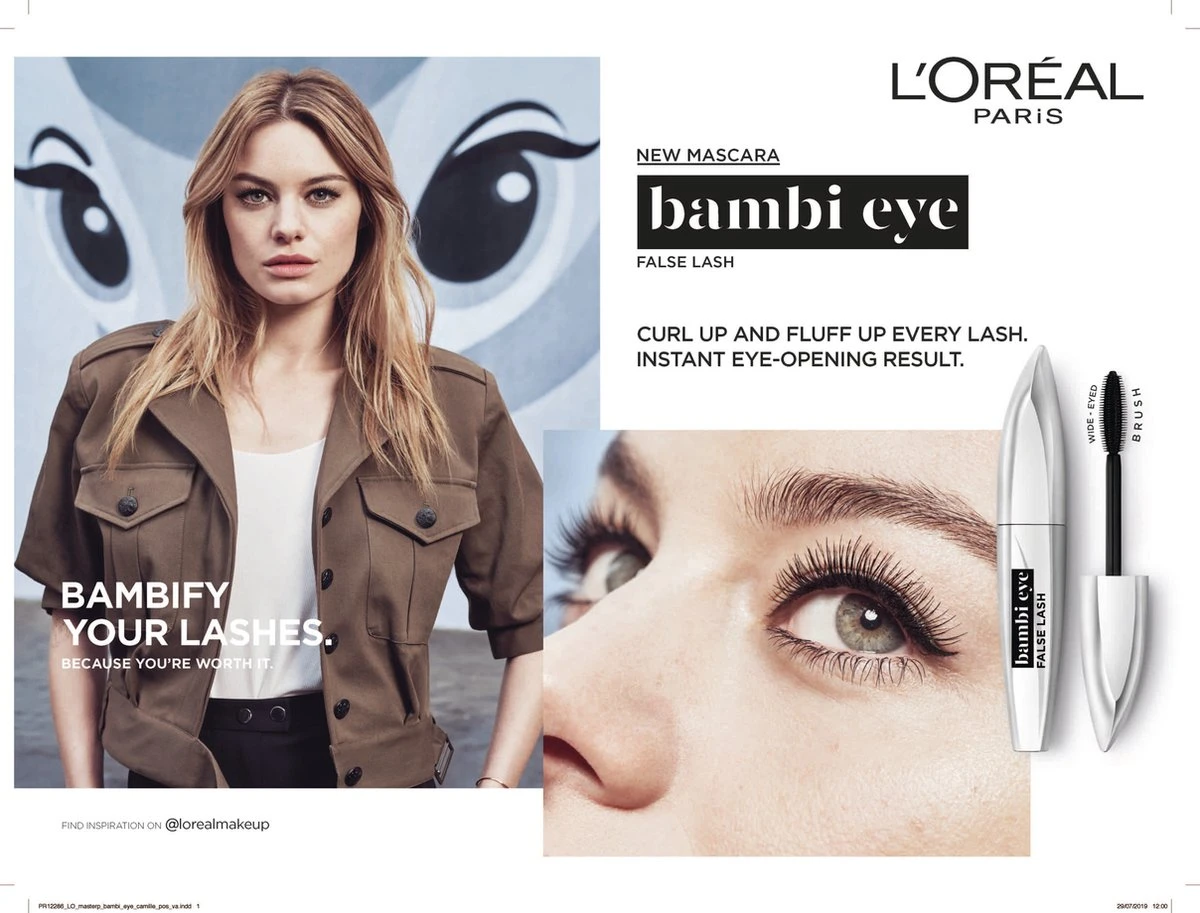 L’Oréal Paris Bambi Eye By False Lash Mascara - Zwart 10 L’Oréal Paris Bambi Eye By False Lash Mascara - Zwart - Afbeelding 10