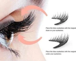 Merkloos 3D Magnetische Nepwimpers Zonder Lijm | 4 Paar | Zwart | Magnetische Wimpers | Magnetic Fake Eyelashes | Wimper Set | Natuurlijke Volle Wimpers - Professional Eye Lash - Mangry -Oogmake Up Winkel 1200x953
