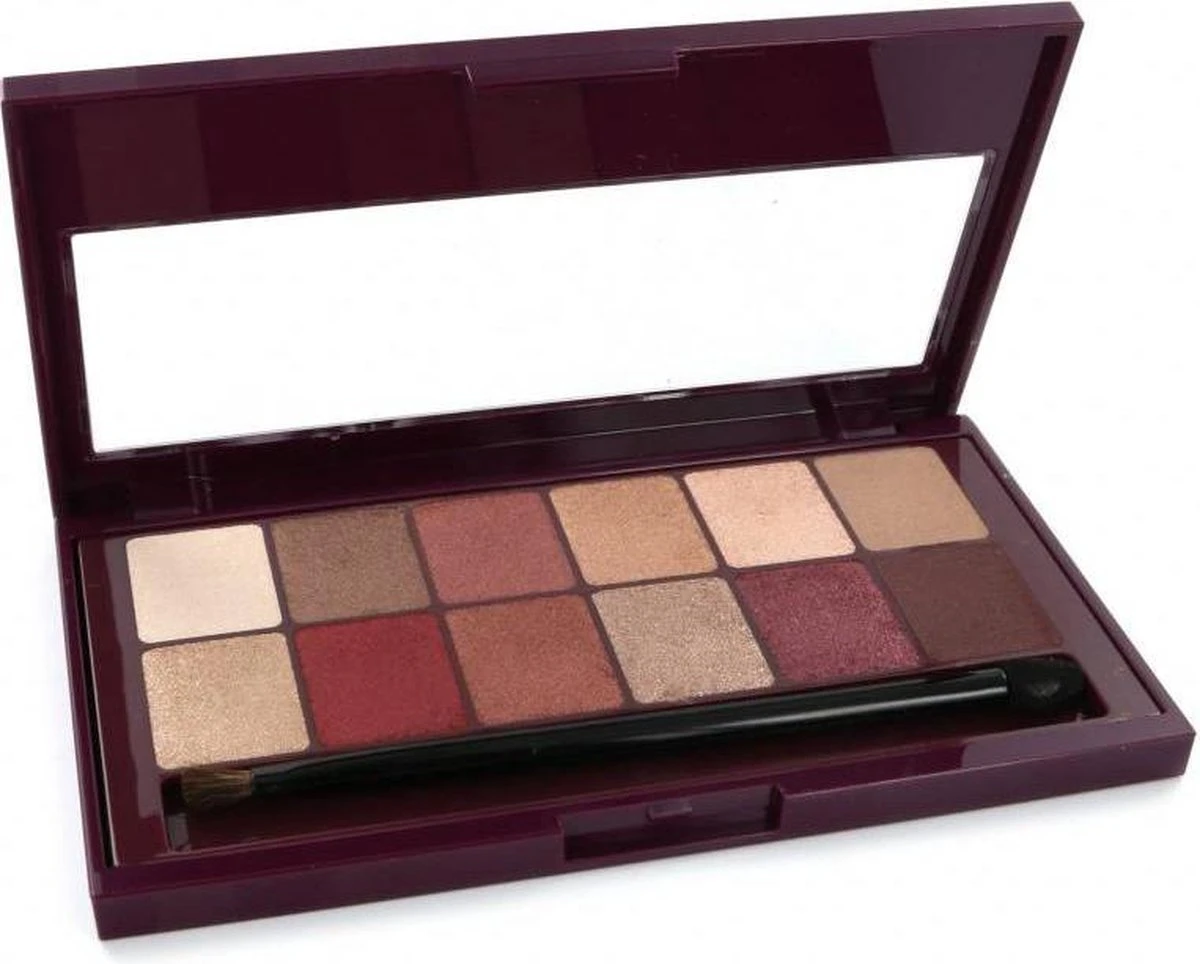 Maybelline The Burgundy Bar Oogschaduw En Highlighter Palette – Limited Edition 1 Maybelline The Burgundy Bar Oogschaduw En Highlighter Palette – Limited Edition