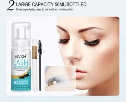 Sevich Wimper Extensions Cleanser - Wimpershampoo - Lash Foam Shampoo - Lash Cleanser - Wimper-shampoo - Assortiment 'Het Gemak' -Oogmake Up Winkel 1200x967 2