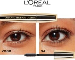 L’Oréal Paris - Volume Million Lashes - Zwart - Volume Mascara - 10.7 Ml 22 L’Oréal Paris - Volume Million Lashes - Zwart - Volume Mascara - 10.7 Ml -Oogmake Up Winkel 1200x969