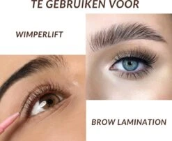 Flora Ruby Professionele 2 In 1 Lash Lift & Brow Lamination Kit - Wimper & Wenkbrauw Lifting Set - Permanente Wimperkruller - Brow Soap -Oogmake Up Winkel 1200x981