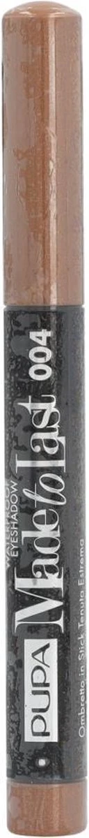 Pupa Milano Made To Last Waterproof Oogschaduw - 004 Golden Brown 8 Pupa Milano Made To Last Waterproof Oogschaduw - 004 Golden Brown - Afbeelding 8