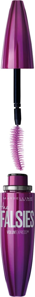 Maybelline Volum'Express Falsies - Zwart - Mascara 4 Maybelline Volum'Express Falsies - Zwart - Mascara - Afbeelding 4