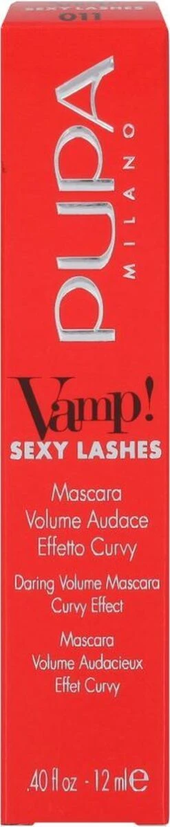 PUPA Milano Vamp! Mascara Sexy Lashes - 011 Sexy Black -Oogmake Up Winkel 248x1200
